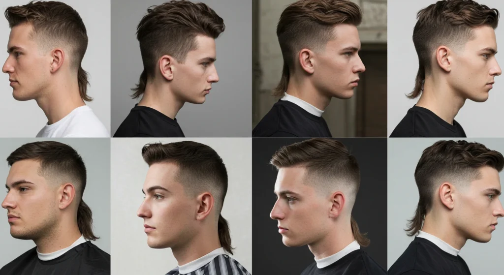 Popular Variations of Mullet Fade 