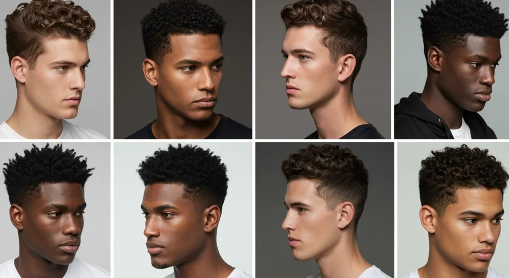 Short Curly Hairstyles for Men