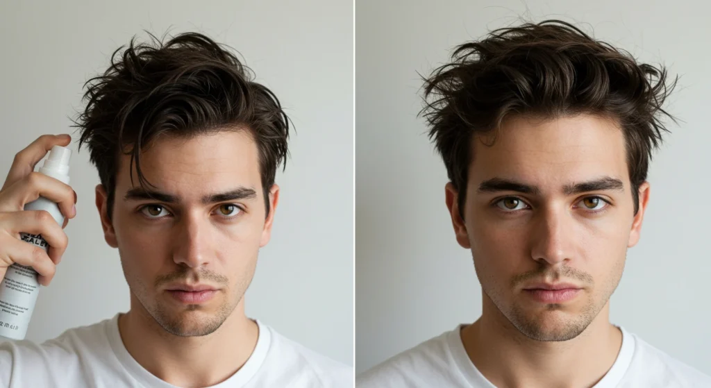 Damp vs Dry Hair