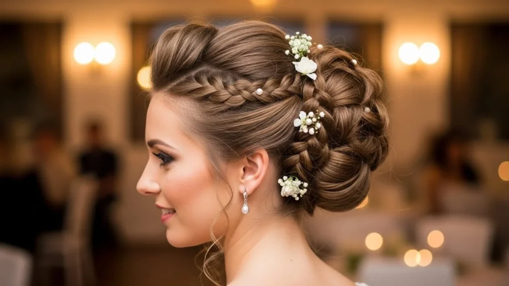 Trending hairstyles for women styled for weddings with lasting structure