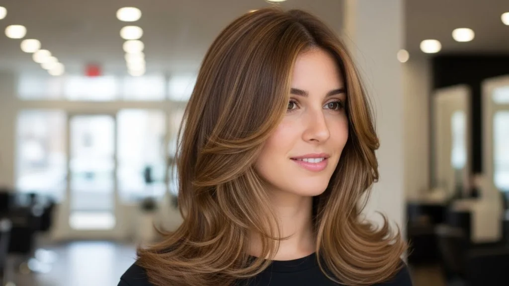 Trending hairstyles for women with minimal long layers