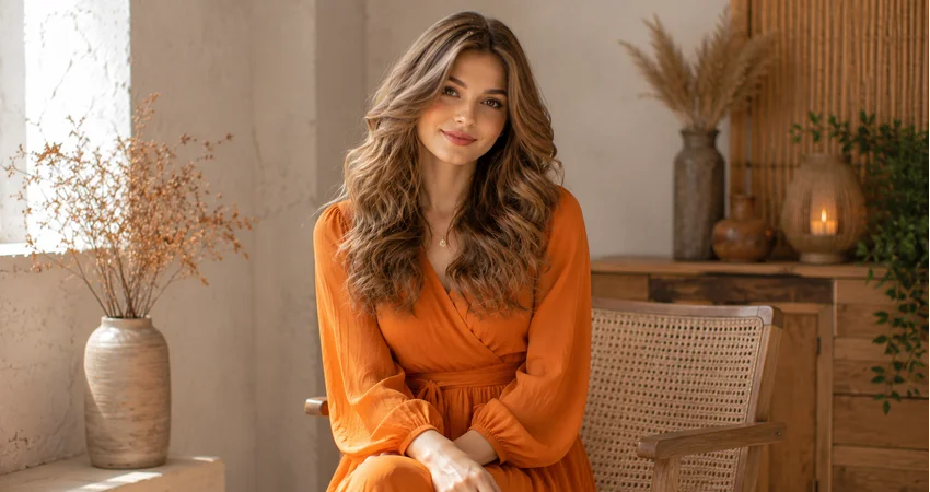 Fine hair styled to add soft volume and texture